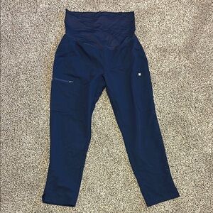 Figs Navy Maternity Scrub Pants